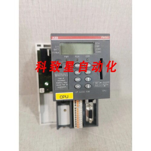 工业配件PM581-ETH C0 CPU1SAP140100R0170