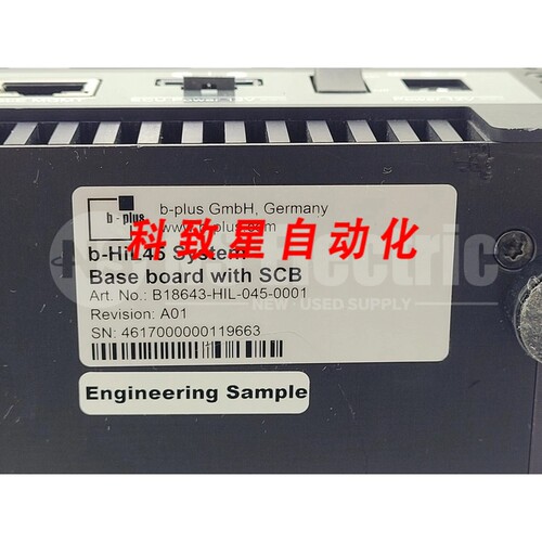 工业配件B-PLUS B18643-HIL-045-0001 B-HIL45系统基板（带 SCB）