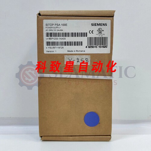 工业配件6EP1233-1AA00 电源PSA 100E V#258+