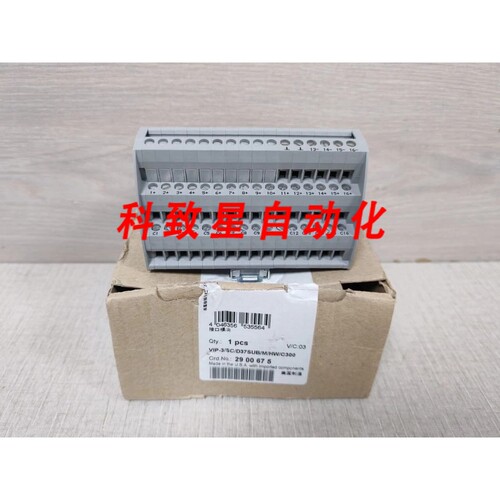工业配件VIP-3/SC/D37SUB/M/HW/C300端子板2900675