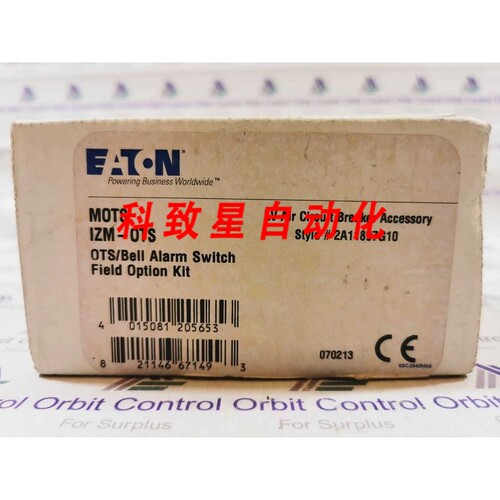 工业配件MOTS IZM-OTS BELL ALARM SWITCH Field Option KIT 2A11