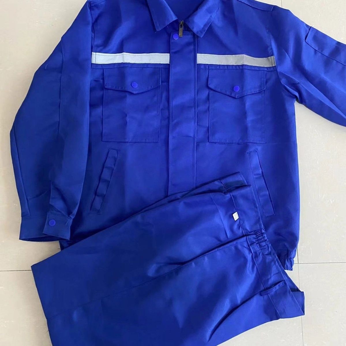 工作服夏天薄款男女套装