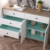 抽屉贴纸自粘鞋 柜衣柜橱柜防水防油防潮垫纸内部防尘贴膜厨房柜子