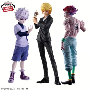 现货眼镜厂Grandista全职猎人酷拉皮卡奇犽西索景品手办模型礼物