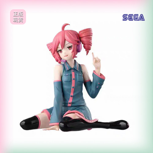 正版现货世嘉SEGA初音未来系列 V家 重音Teto泡面压 景品手办模型