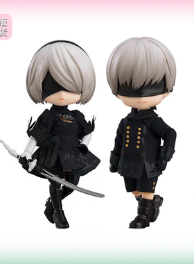 正版现货 GSC 粘土娃 尼尔 自动人形 2B 9S DOLL 手办 模型摆件