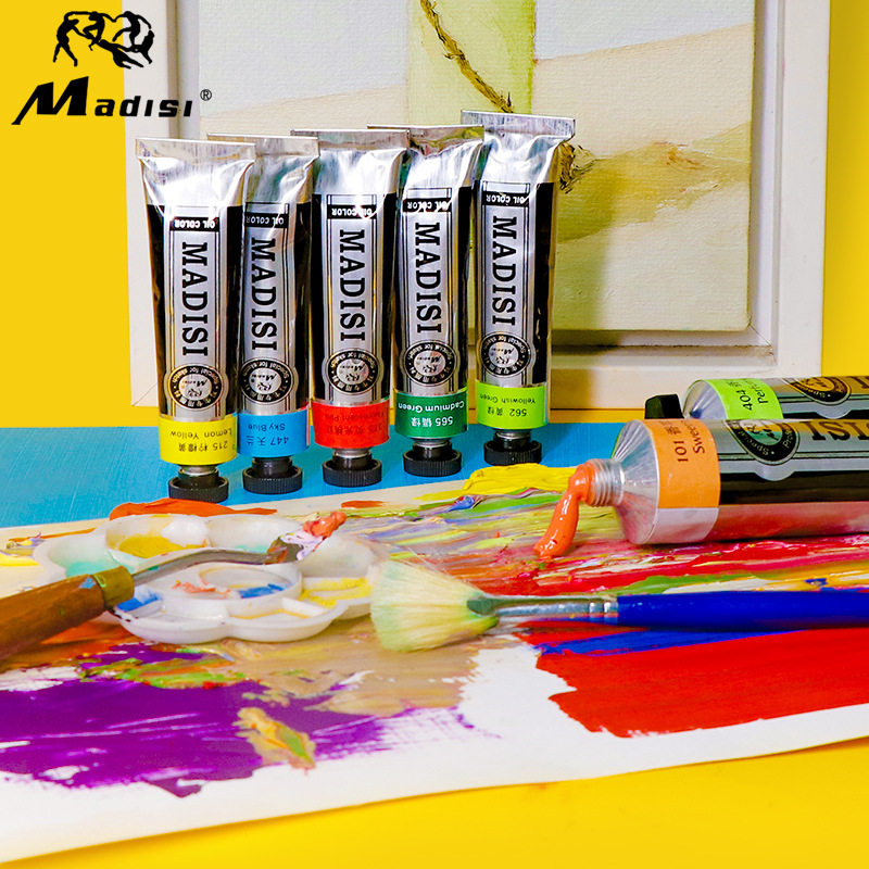 马蒂斯油画颜料170ml大支半不透明专业绘画写生创作初学绘画快干