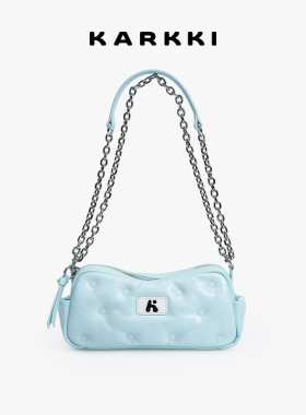 KARKKI/个奇云朵相机包小羊皮单肩包大容量通勤手提手拎斜挎女包