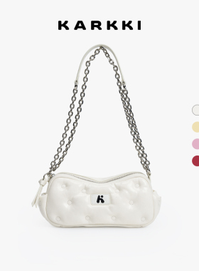【情人节礼物】KARKKI/个奇云朵相机包通勤单肩腋下包链条斜挎包