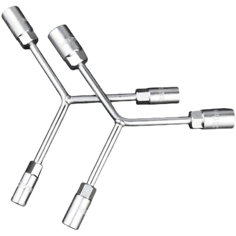 极速三叉套筒扳手万能加长Y型多功能三角手动工具套管套桶摩托车
