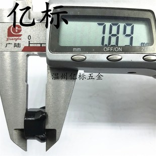 极速高强度10级加硬发黑焊接螺母M8x12x8四方碰焊帽汽车钣金五金