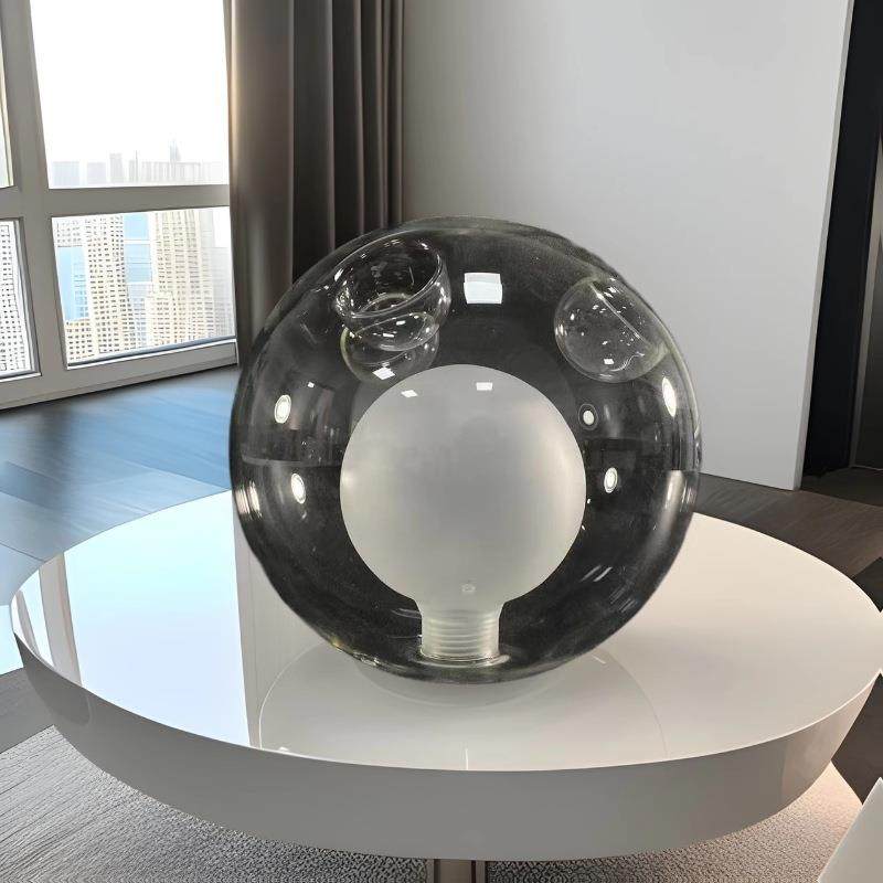 跨境玻璃灯罩高硼硅玻璃带凹圆球打砂透明防爆灯饰配件工厂玻璃灯,3C数码配件,USB灯,淘宝优惠券,粉丝福利购,淘宝优惠卷