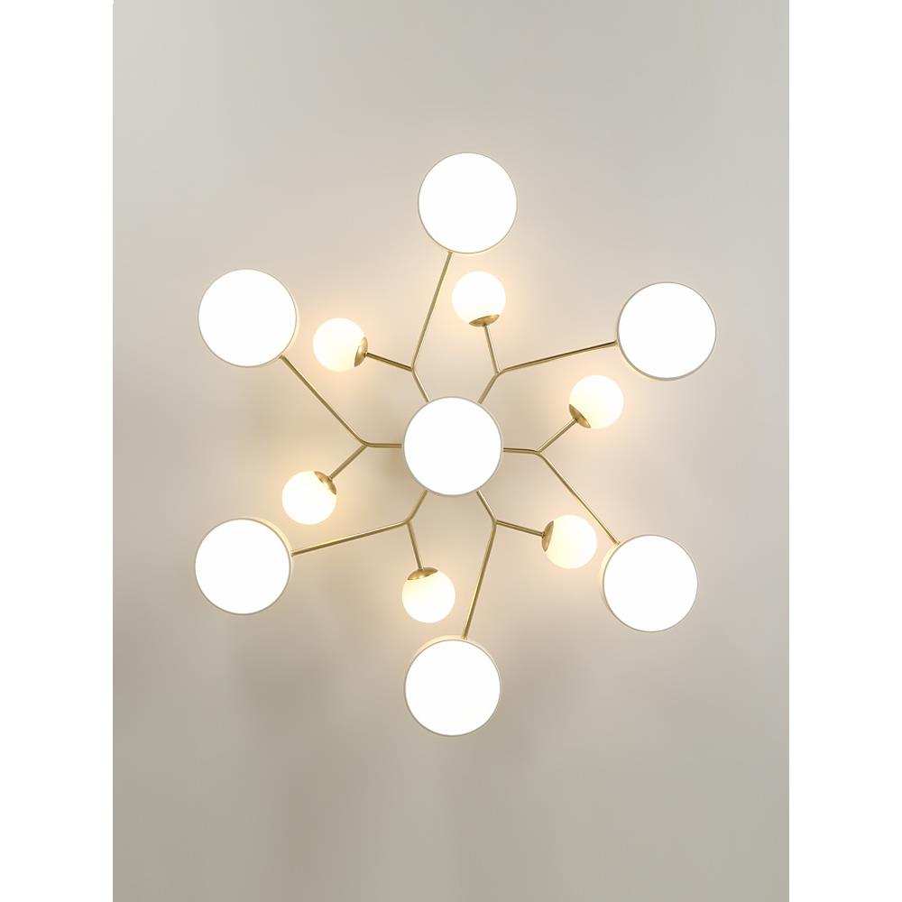 北欧客厅灯现代简约创意大厅灯2025年新款轻奢大气书房卧室吸顶灯