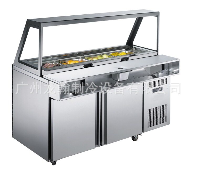 三文治冷藏工作台卧式不锈钢商用冷柜餐饮厨房柜