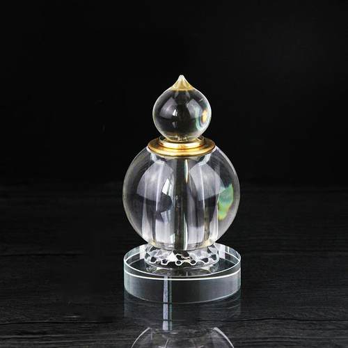 大号装藏结缘中号水晶舍利塔摆件供养舍利子佛塔嘎乌盒工艺品饰品