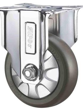 SUPO向荣动力 5寸中重型 TPR 静音 工业定向 脚轮C05S-04-125-412