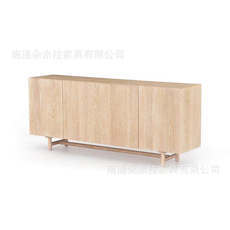 RH美式实木高端电视柜设计师设计现代简约电视柜媒体控制台