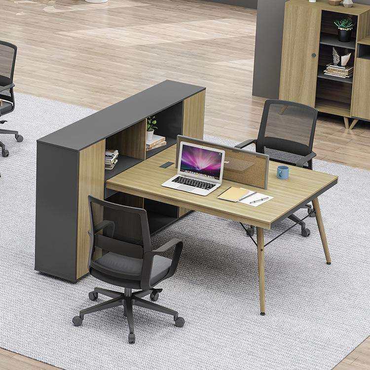 适宜办公家具板式办公桌财务办公卡位主管办公台深圳满额配送安装