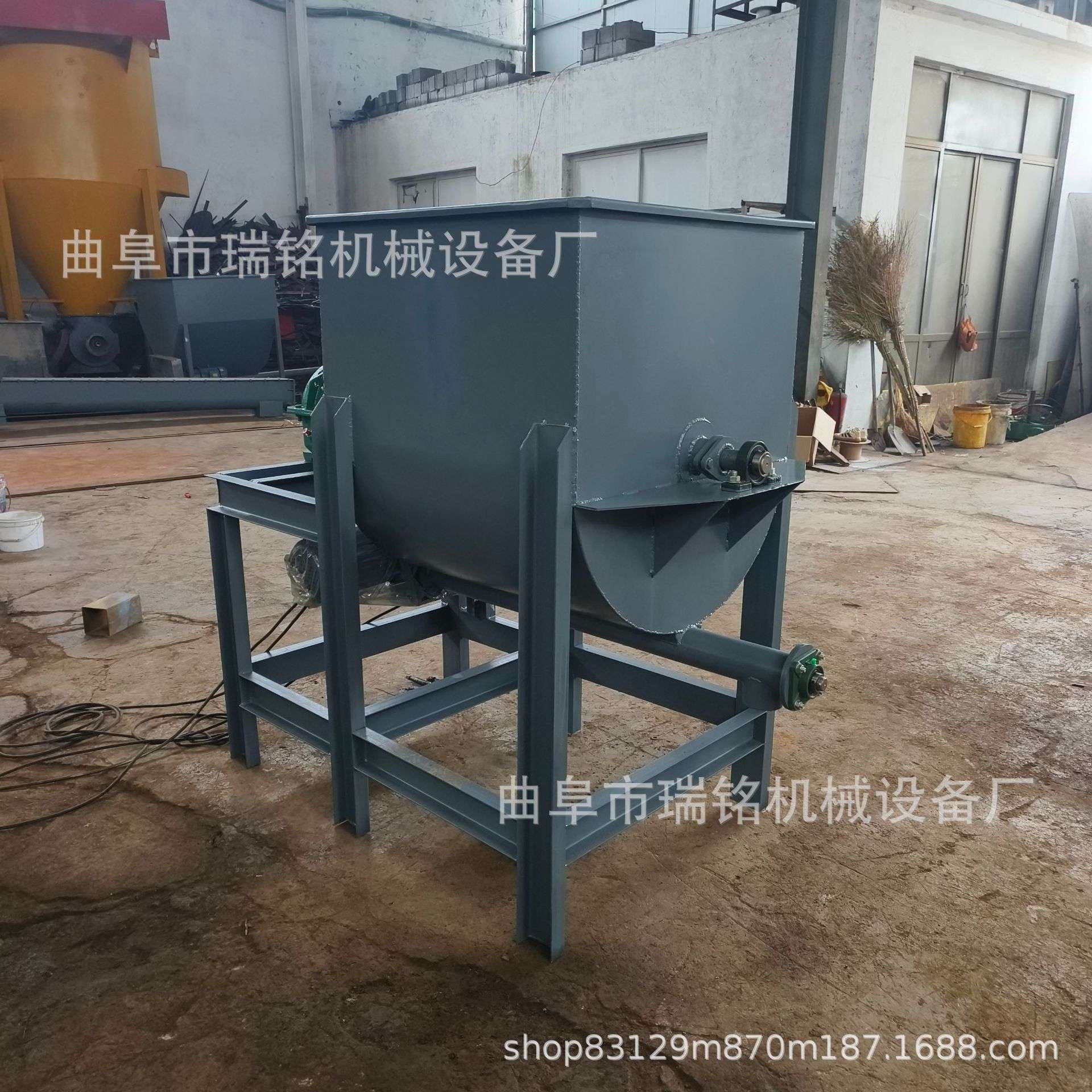 76MM管径滑石粉螺旋喂料机 TGFF混泥淀粉螺旋加粉机 瑞铭