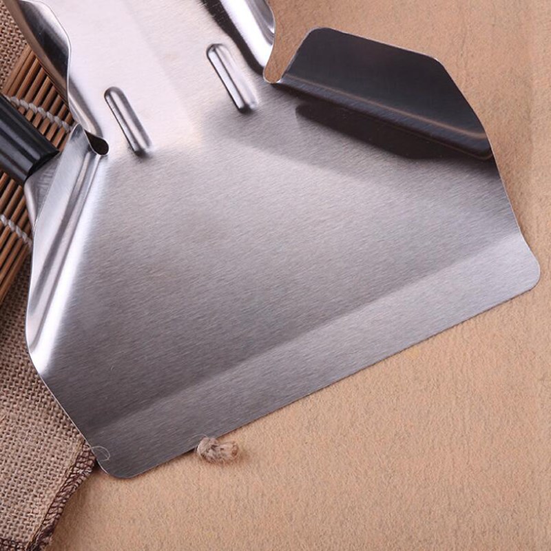 新品French Fries Chip Scoop Food Shovel Stainless Steel Kitc