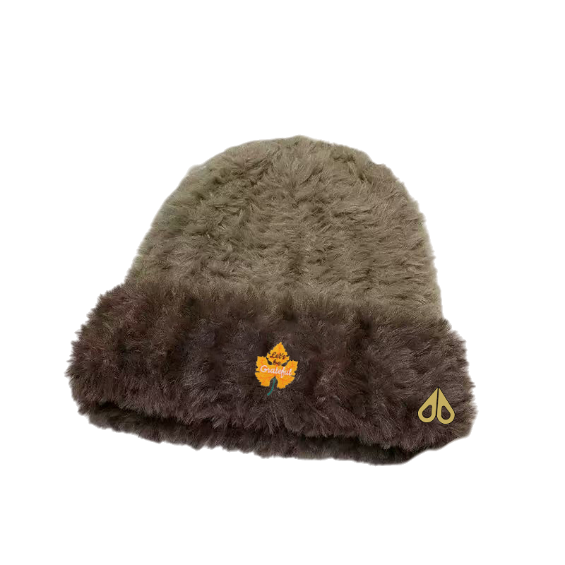 【官网折扣】剪刀四季新款毛绒渔夫帽男女款秋冬季保暖显脸小针织