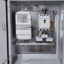 正泰三相四线电表箱成套配电箱电表计量箱接好线380V动力箱250A
