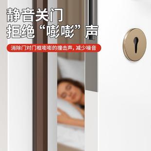 可调节胶条吸音静音防撞防风门缝门贴 卧室木门隔音棉密封条卡槽式