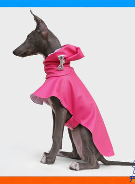 Alphaicon宠物服饰狗狗防水两穿冲锋衣大型犬雨衣可拆洗防风披风