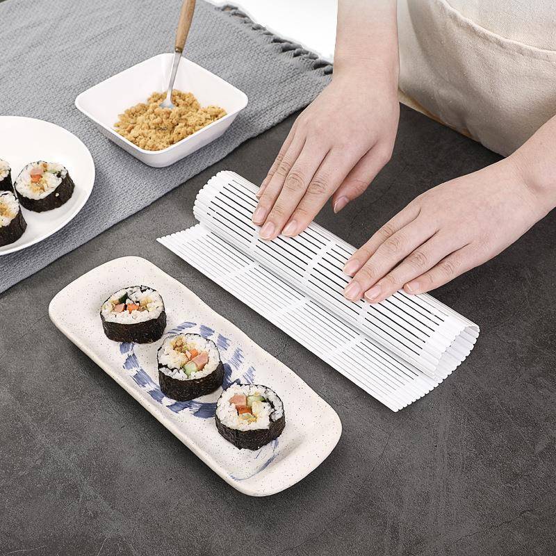 日本进口寿司帘饭团模具料理细卷竹帘寿司紫菜包饭工具