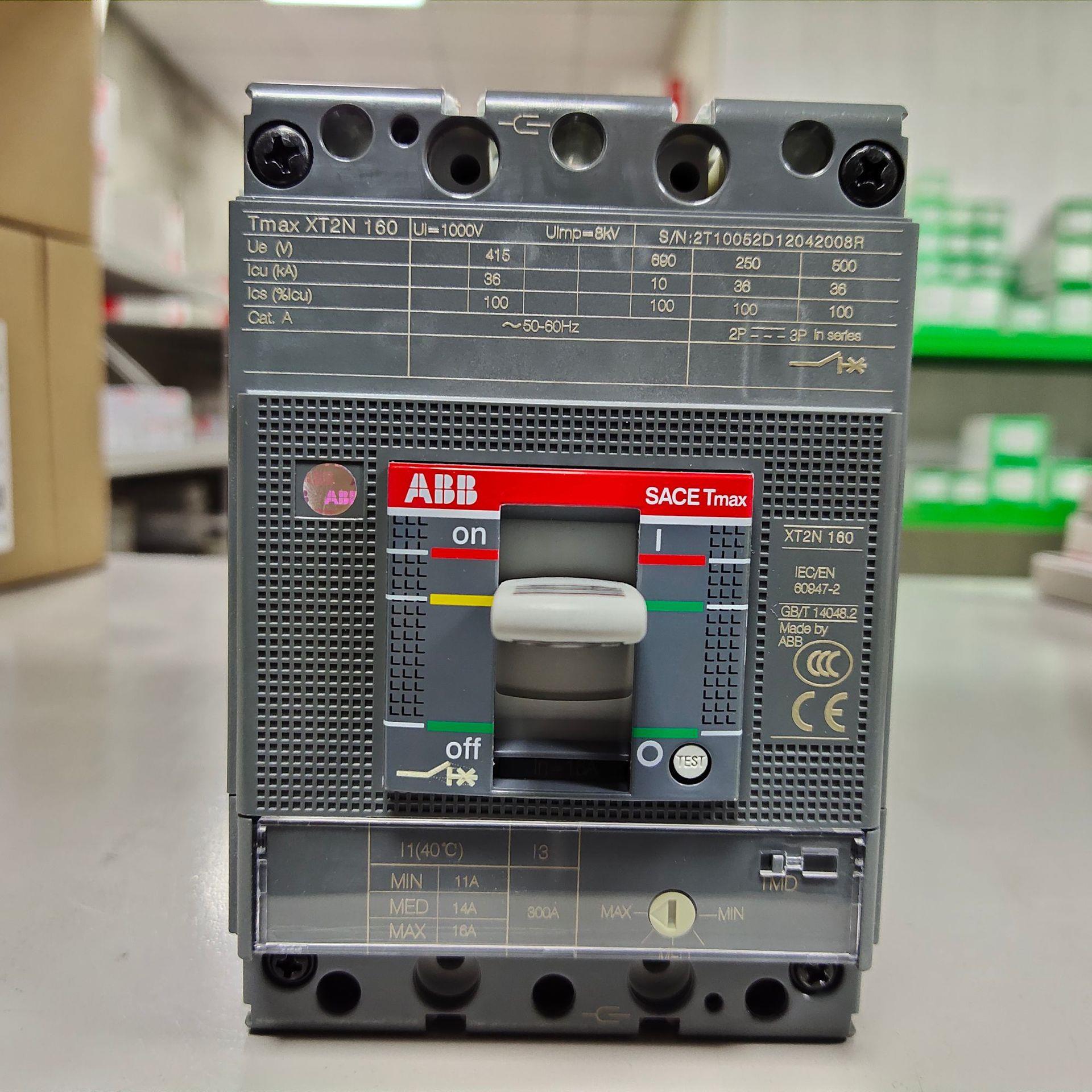ABB原厂全新断路器XT1C160 TMD25-450 FF 3Pt1SDA067391R1 价格
