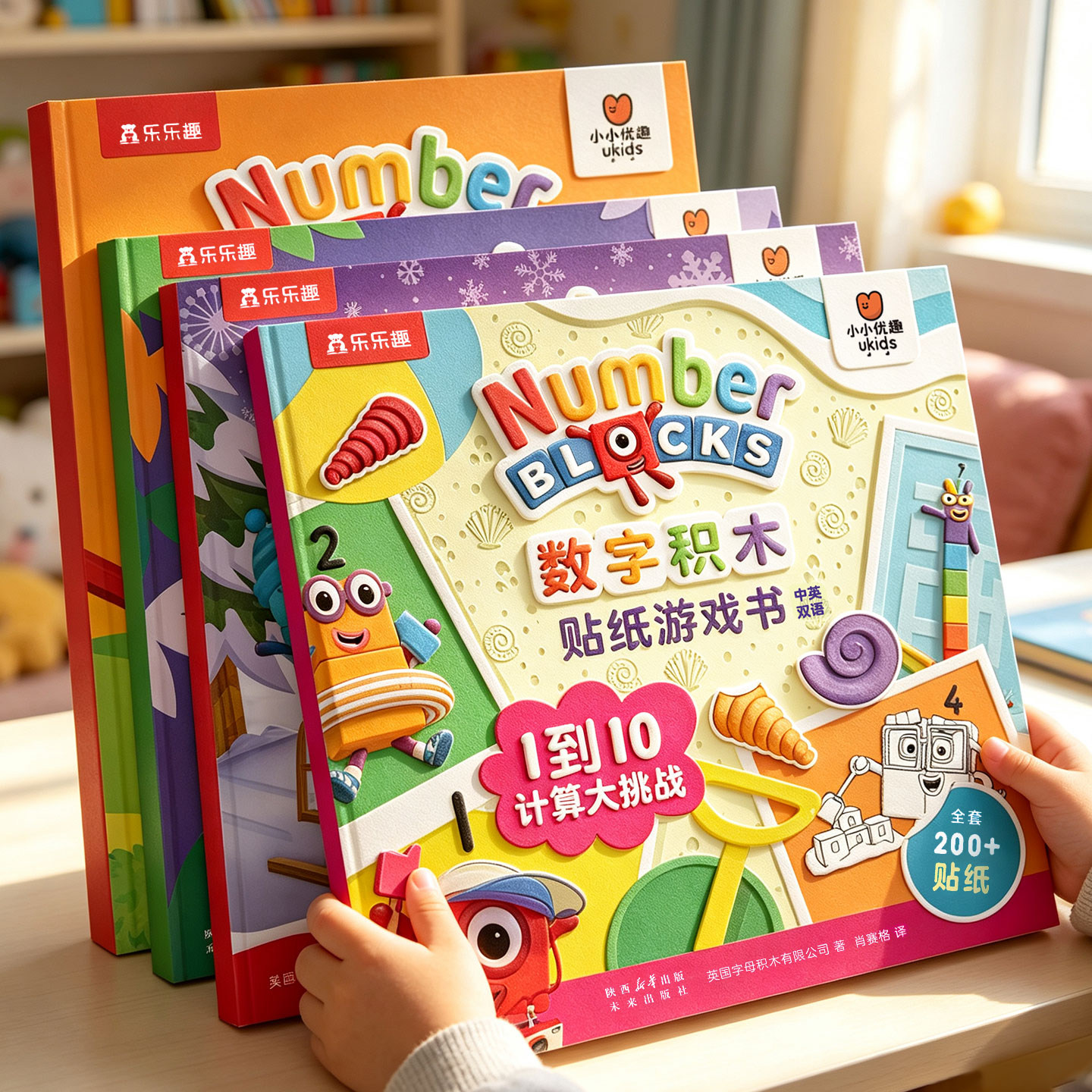 乐乐趣数字积木经典numberblocks