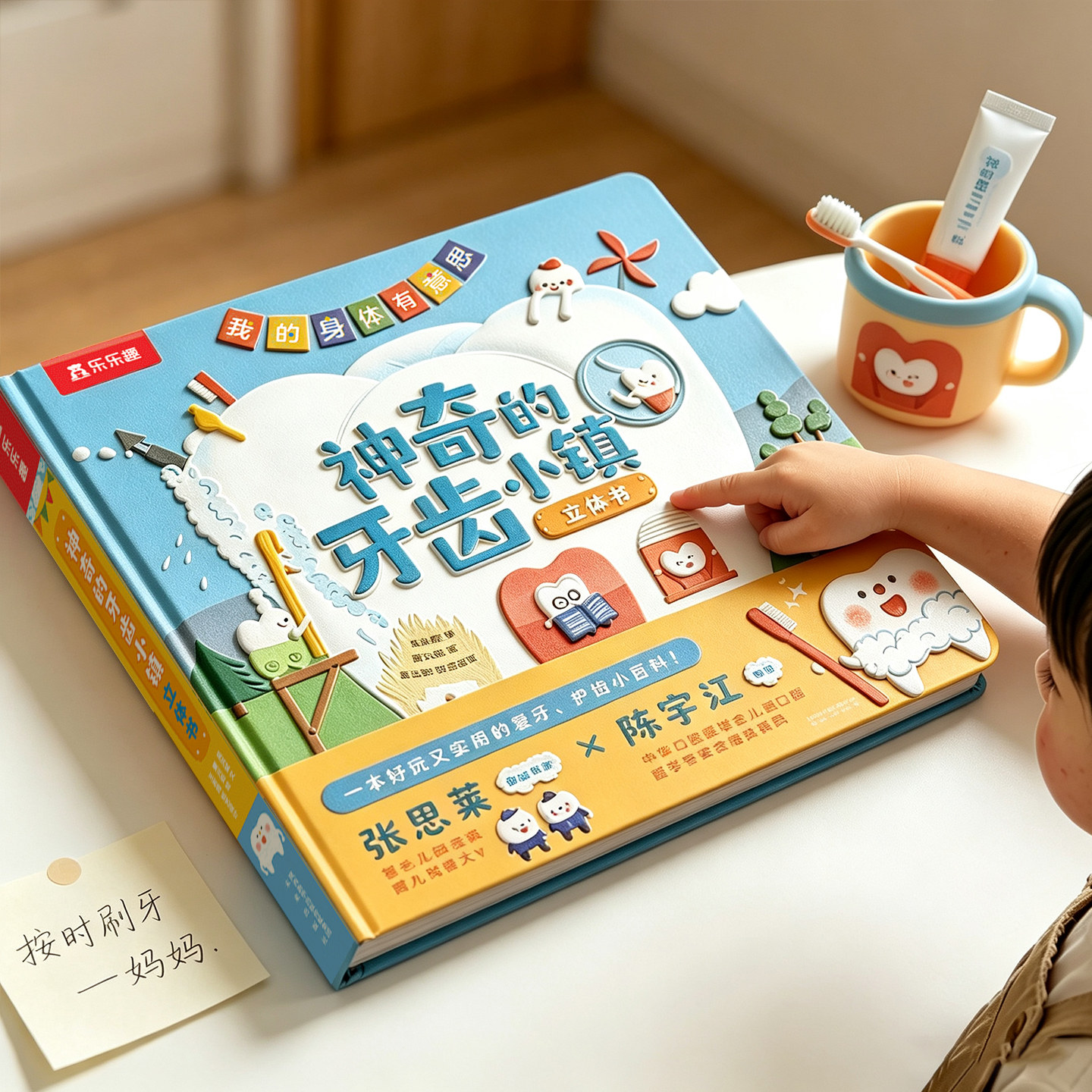 神奇的牙齿小镇立体书