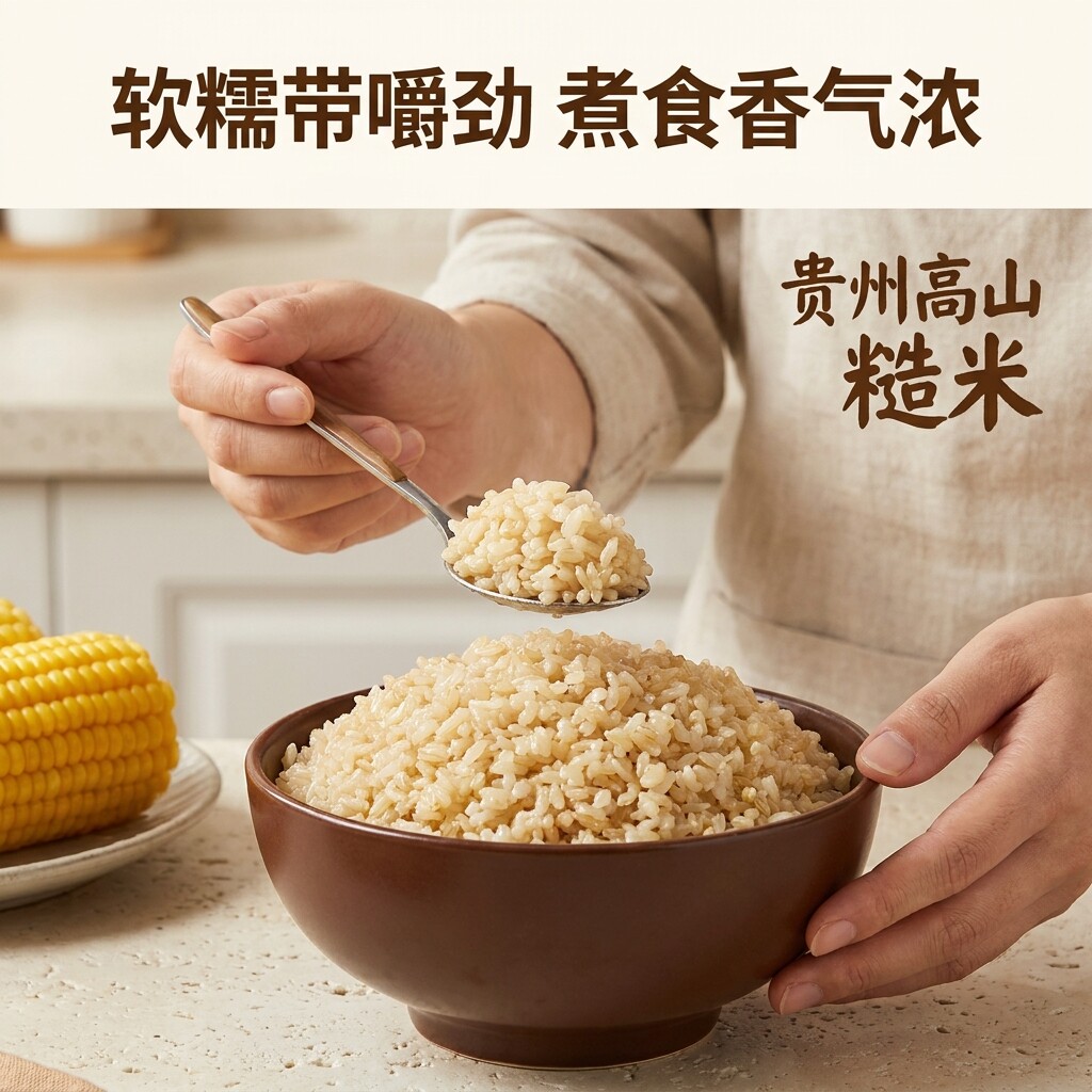 贵州糙米农家新米健康营养五谷杂粮米粗粮食红糙米大米稻米胚芽米