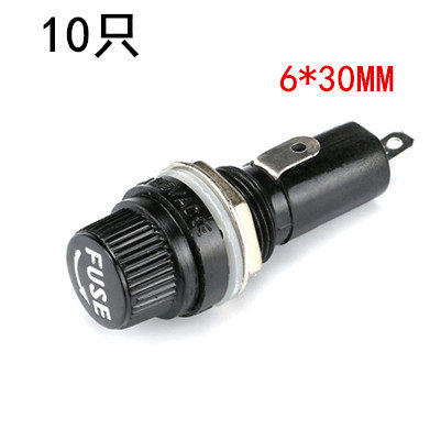 黑色旋钮FUSE保险管座玻璃管座 5*20mm 6X30MM保险丝座熔断器底座,珠宝/钻石/翡翠,翡翠裸石/蛋面,淘宝优惠券,粉丝福利购,淘宝优惠卷