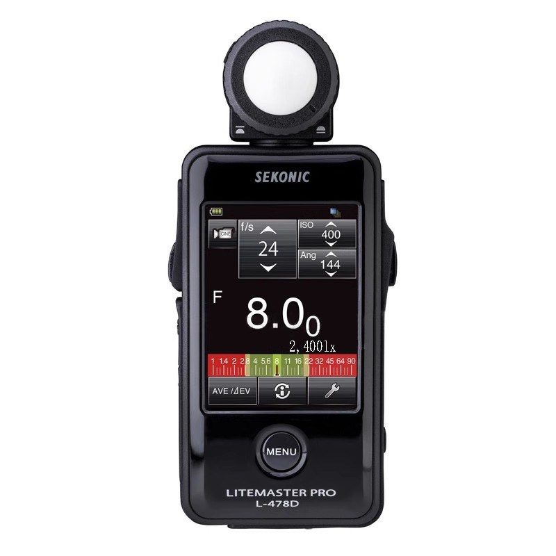 世光L-478D大屏触摸控式摄影白平衡精确测光表照度表测光仪