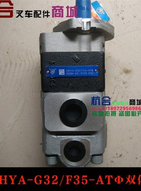 叉车液压齿轮泵CBHYA-G32/F35-AT连体泵 双体泵 G36齿轮油泵