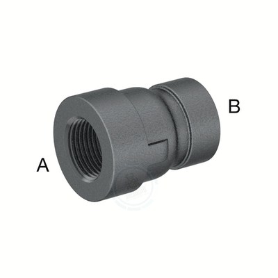 速发PT Feme 低压00不锈钢变径直通式内丝 114P11