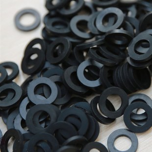 速发胶配件垫圈橡胶垫片圆形带孔2分4分6分热水器垫片橡器平垫密
