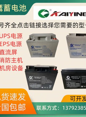 速发KYIG凯鹰蓄KFM14/6M8-12主机12V65A24A17A8AH直流屏