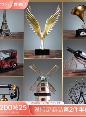 速发品奢件柜装饰轻摆酒家居客厅展示柜高端大气上档次柜子摆设