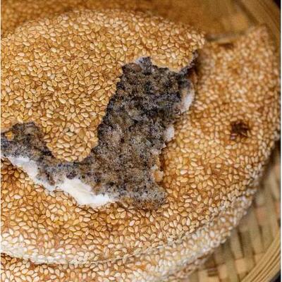 舟山金塘麻饼特产大芝松