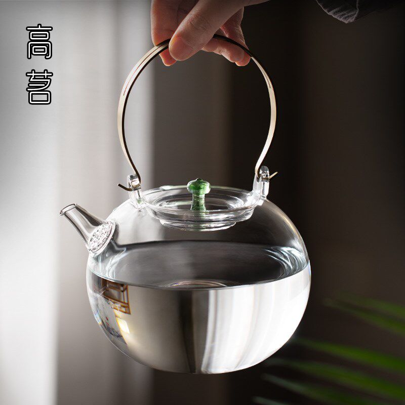 速发2025新款围炉煮茶壶大容量玻璃壶耐高温电陶炉烧水壶泡茶