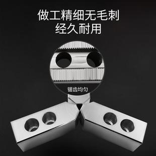 液压卡盘三爪铝合金软爪铝制油压卡爪加高加厚6寸8寸10寸车床夹具