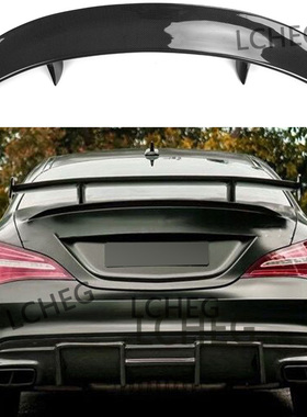 适用于奔驰A级CLA W117 W118轿车通用改装GT款碳纤维尾翼