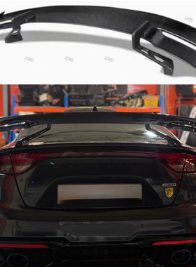 适用KIA 起亚斯汀格 Stinger改装尾翼K8毒刺碳纤维导流板14-23