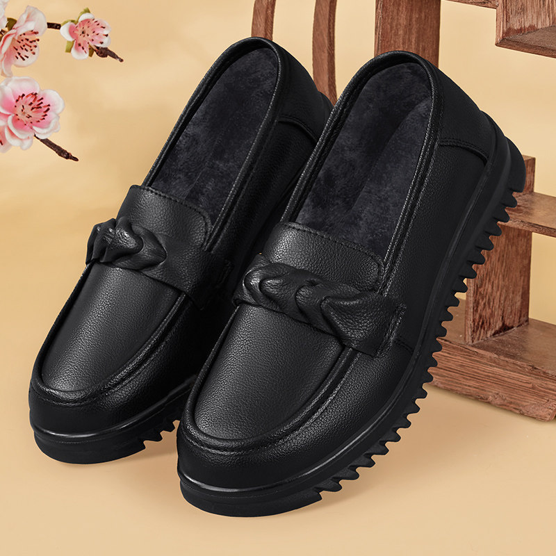 肯德基防滑工作鞋女防水防油妈妈棉鞋冬季黑色加绒久站不累厨师鞋,女鞋,棉鞋,淘宝优惠券,粉丝福利购,淘宝优惠卷