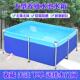 帆布鱼池防水布养殖养鱼池大型水箱户外家用加厚带支架游泳池水池