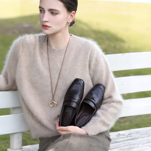 MantenerGran乐福鞋极简风