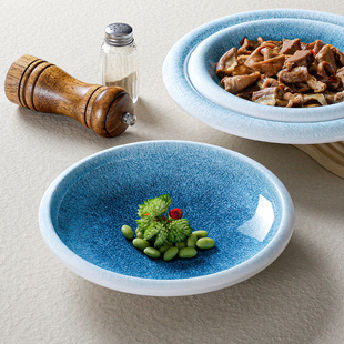 速发2025密餐餐具盘子餐厅饭店酒店上汤商盘仿瓷汤盘胺盘圆形菜用