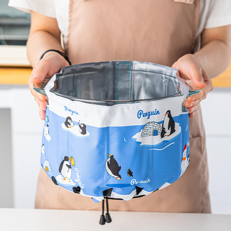 速发厨师低温袋重复使用降冰冰袋冰桶揉面机全包机温奶油打发烘焙